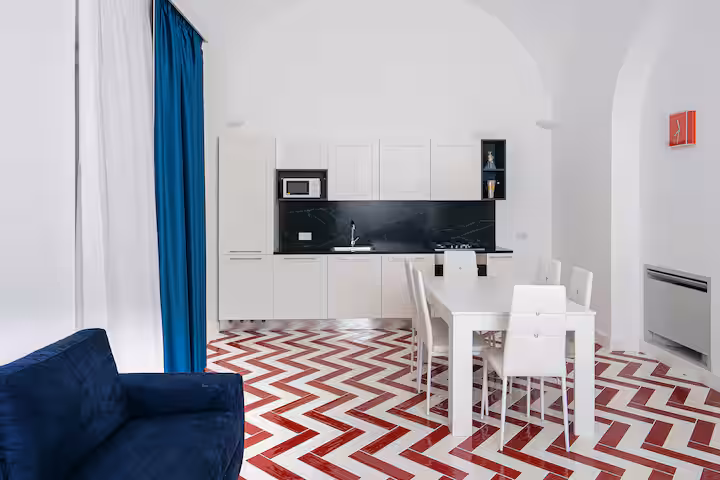 Dettaglio arredamento minimal e moderno